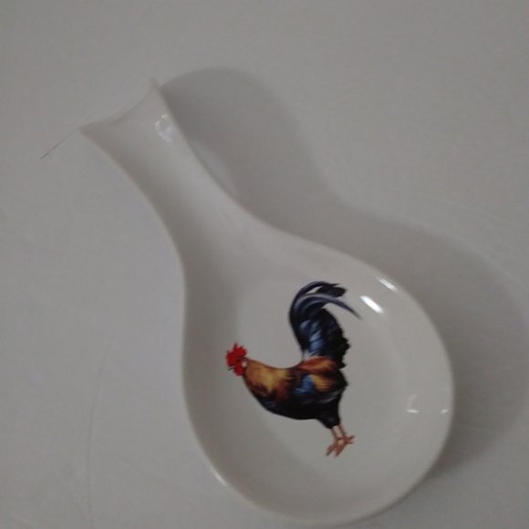 MAISON Su Casa Gourmet Rooster Spoon Rest/Spoon Holder - Picture 11 of 11